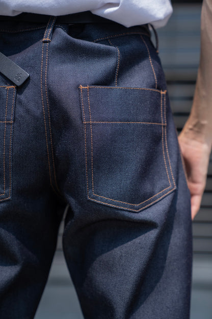 DENIM PANT IN WOOL DENIM