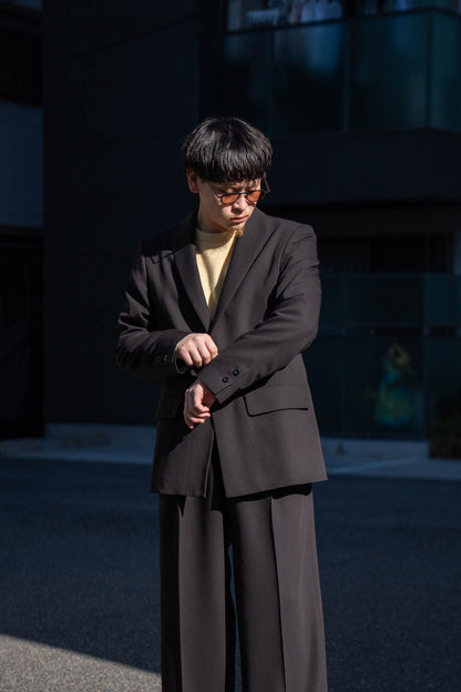 MODIFIED SHAWL COLLAR JACKET