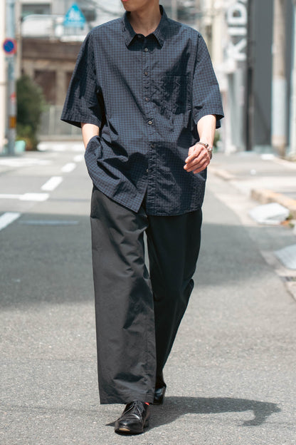 Huge Gingham Check Shirt