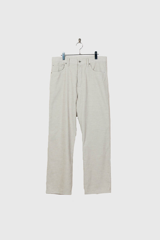 stone‑washed corduroy pants