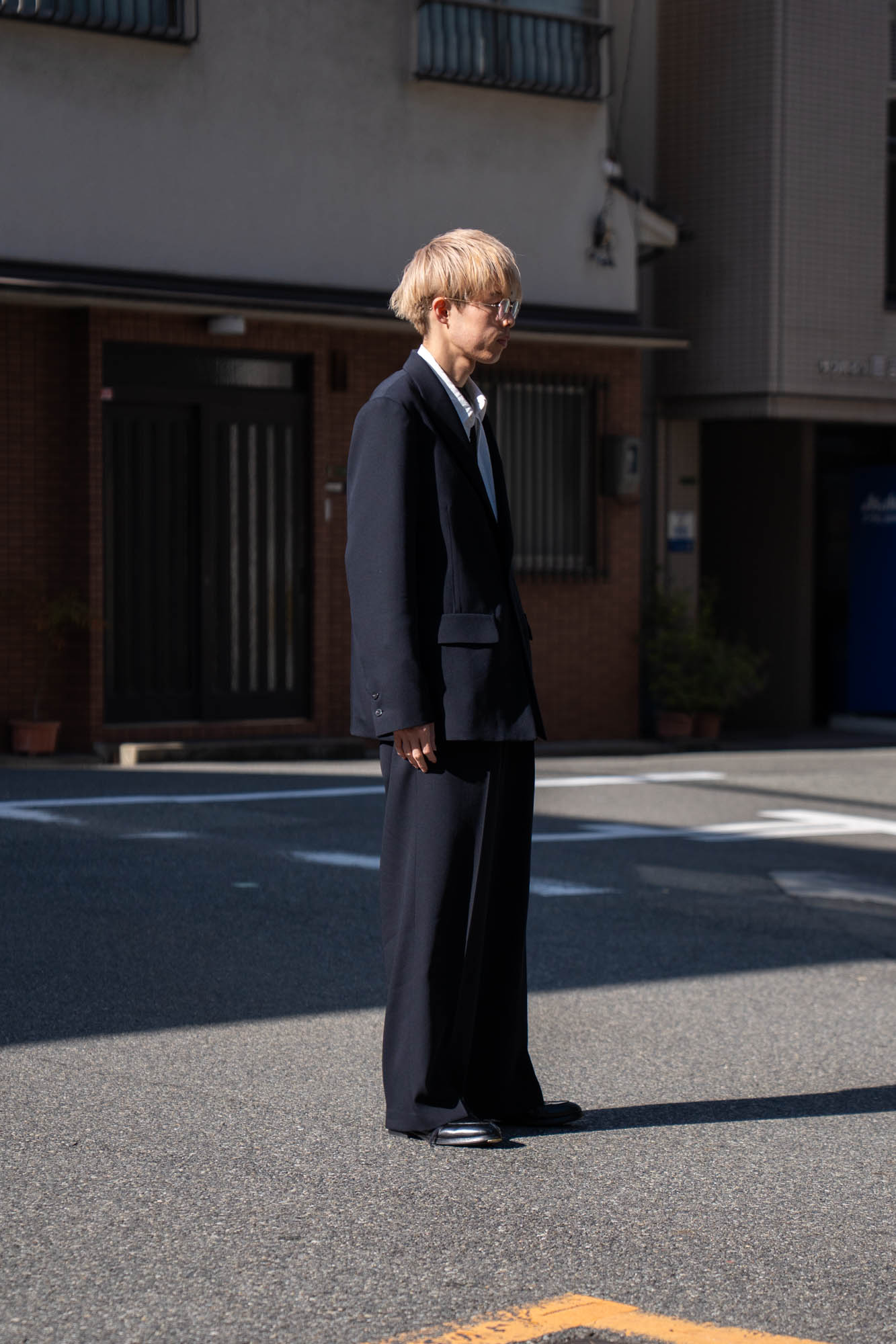 MODIFIED SHAWL COLLAR JACKET