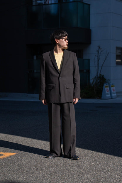 MODIFIED SHAWL COLLAR JACKET