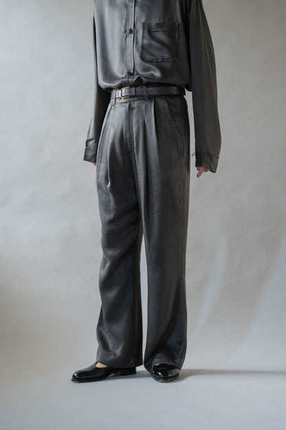 2TUCK EASY TROUSERS - CUPRO