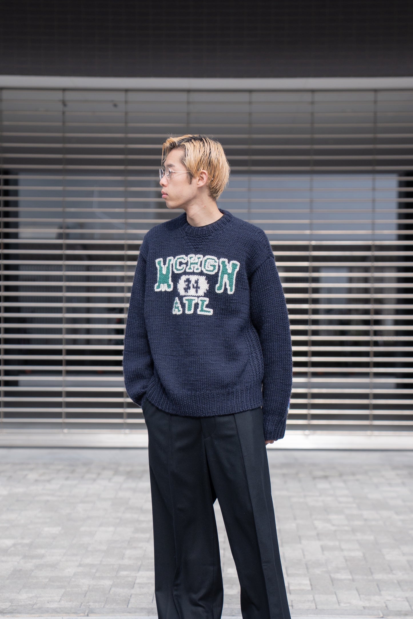 HAND KNITTING SWAETSHIRT