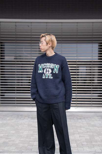 HAND KNITTING SWAETSHIRT