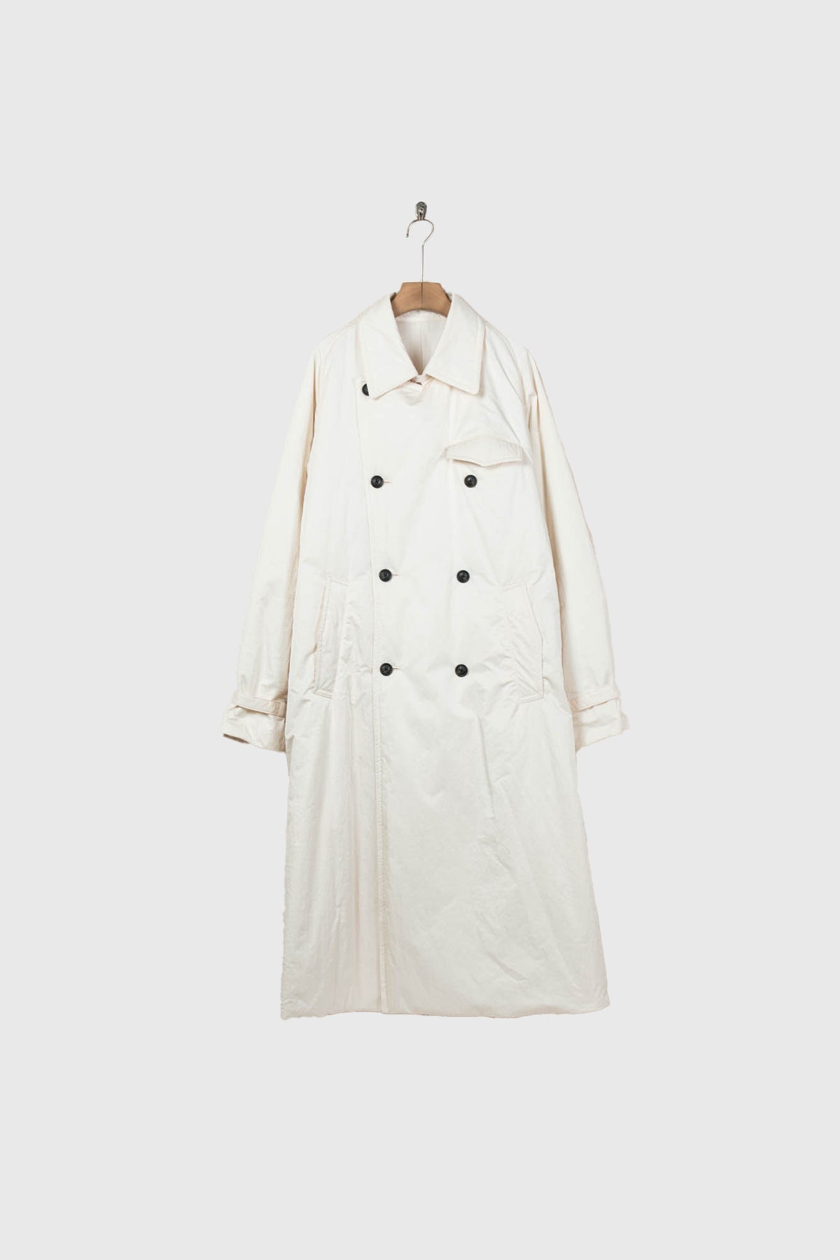 PUFFER TRENCH COAT　