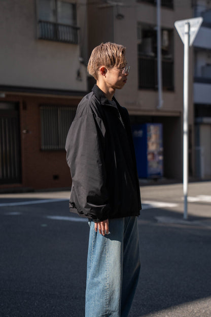 SILK-BACK STAND COLLAR ZIP JACKET(ST.1378)