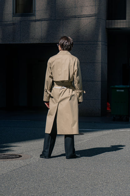 Pleats Yoke Coat