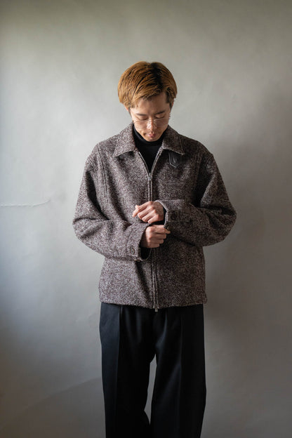 LOOP TWEED SEAM POCKET BLOUSON