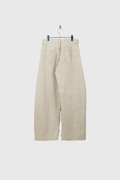 DEFORMATION WIDE COLOR DENIM PANTS(ST.1565)