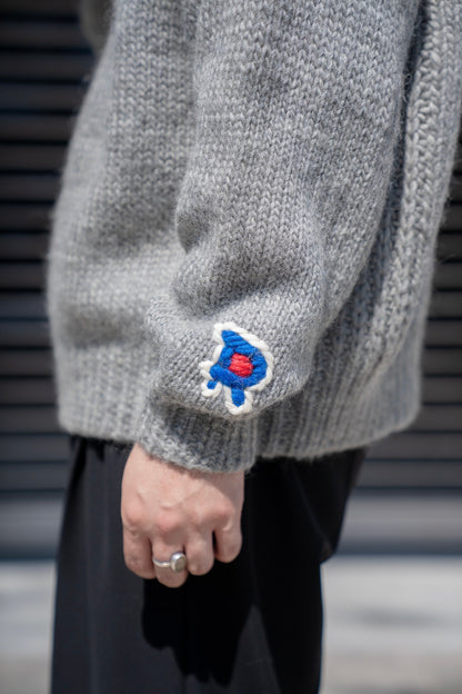 HAND KNITTING SWAETSHIRT