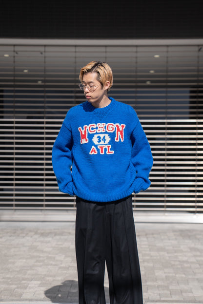 HAND KNITTING SWAETSHIRT