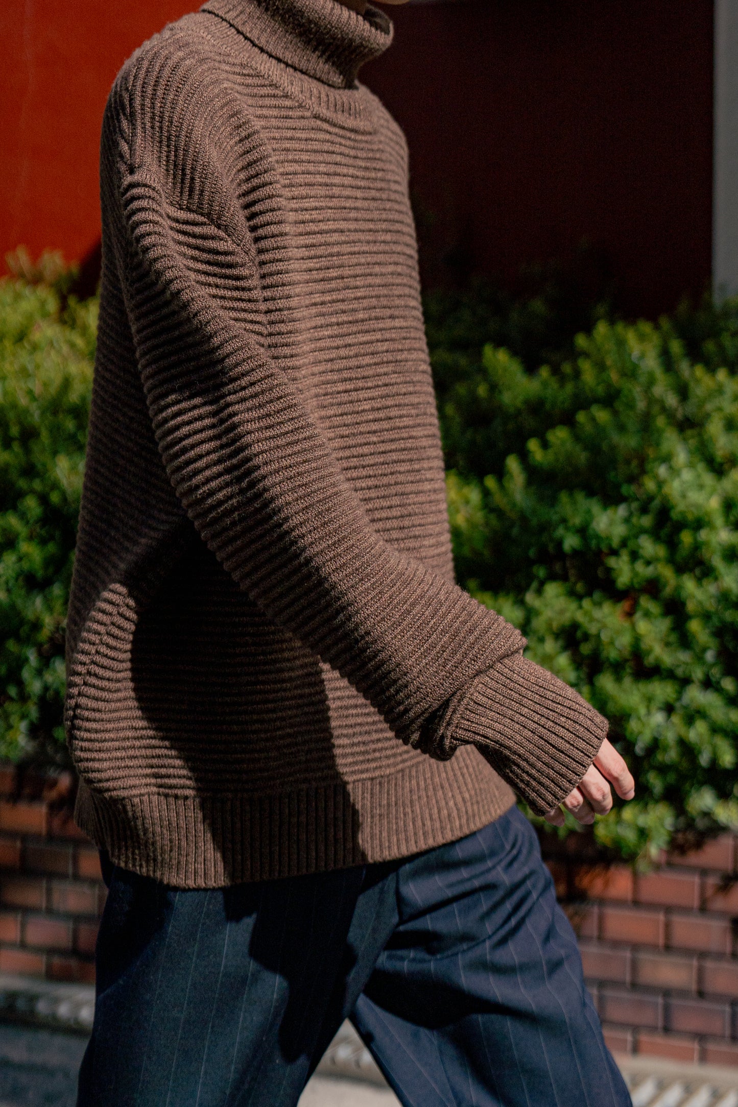 TUCK TURTLE KNIT