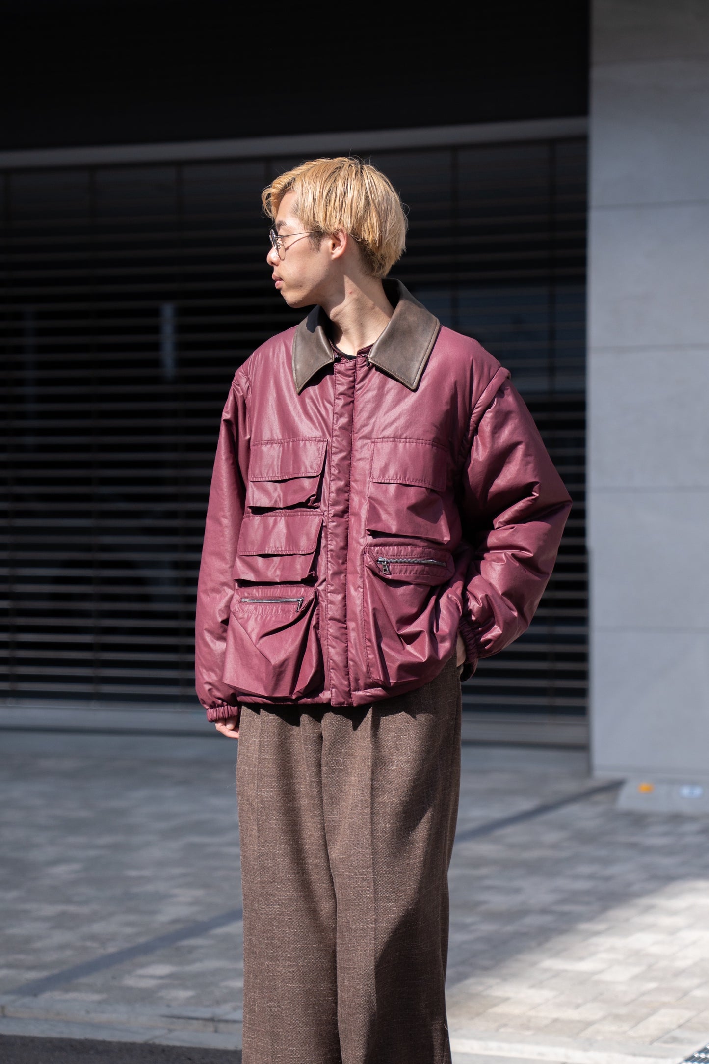 REVERSIBLE BLOUSON