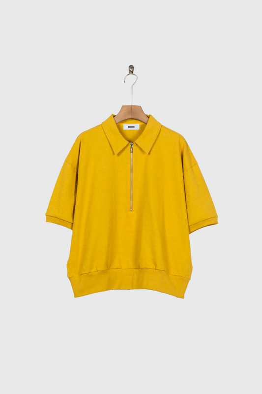 HALF ZIP JERSEY SHORT SLEEVE