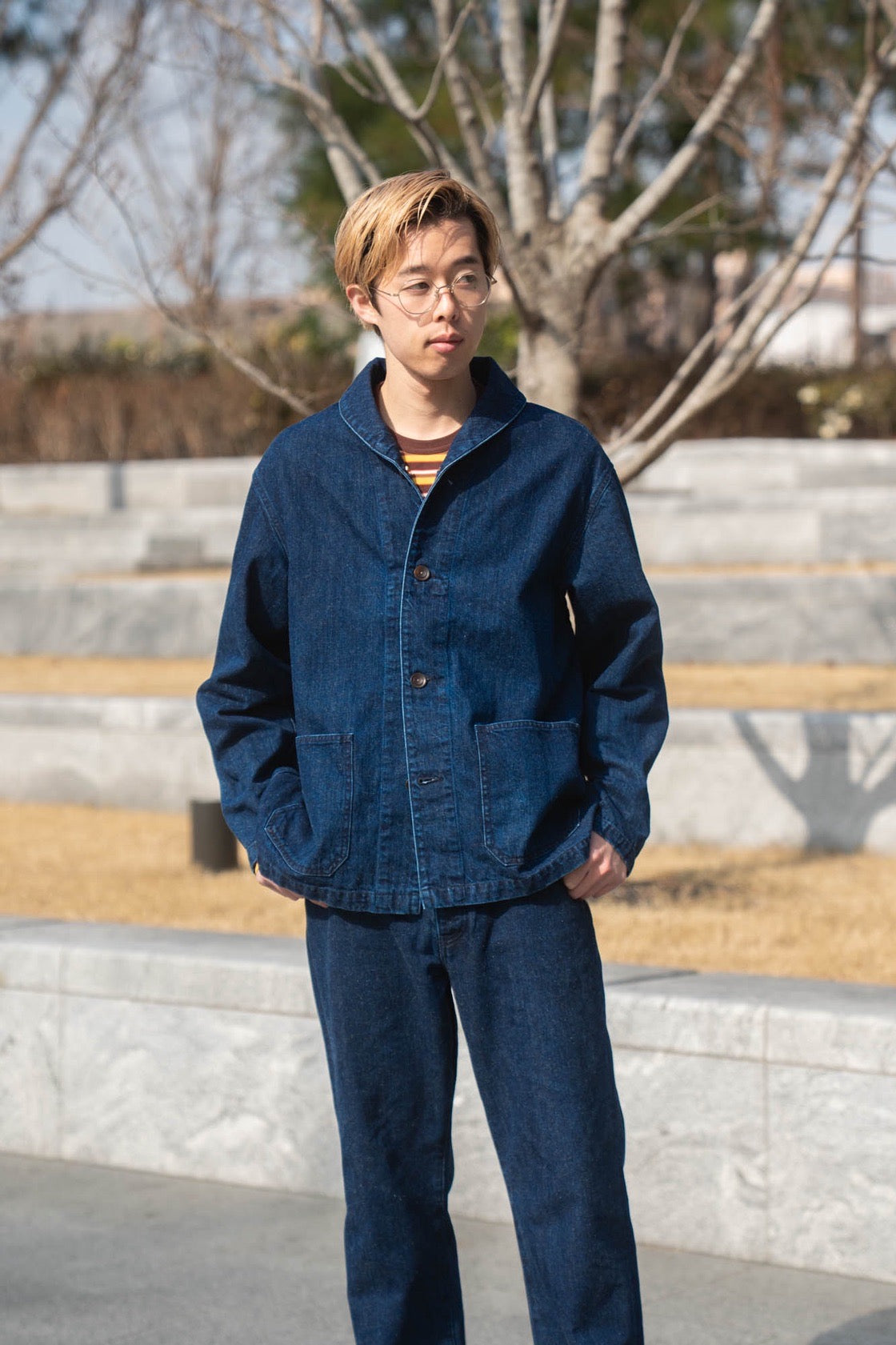 sign別注 CO/HE USN SHAWL COVERALL – sign | サイン