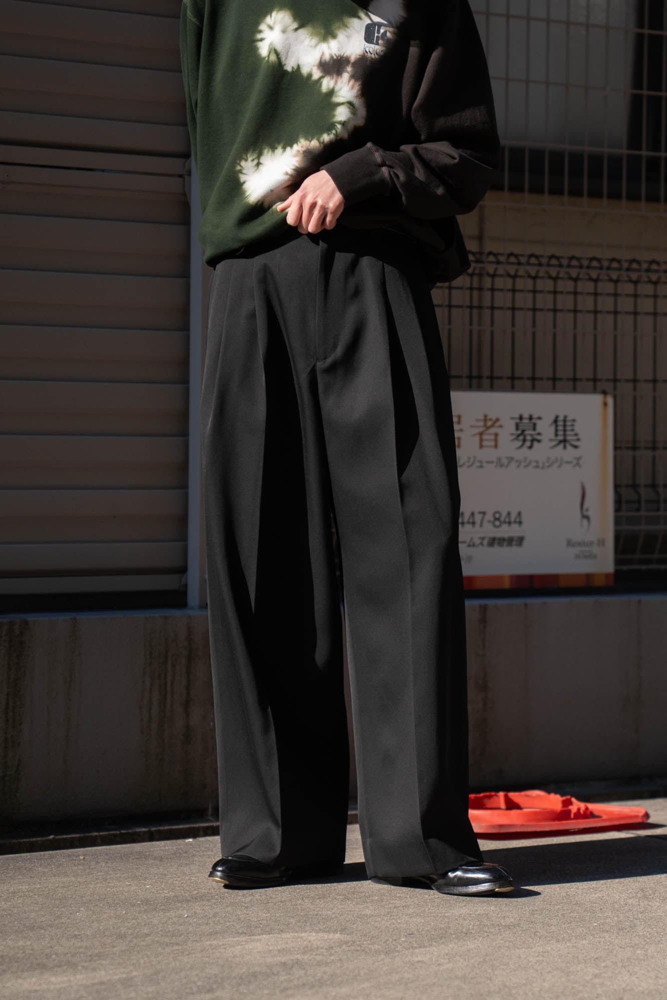 Extra Volumed Tapered Pants