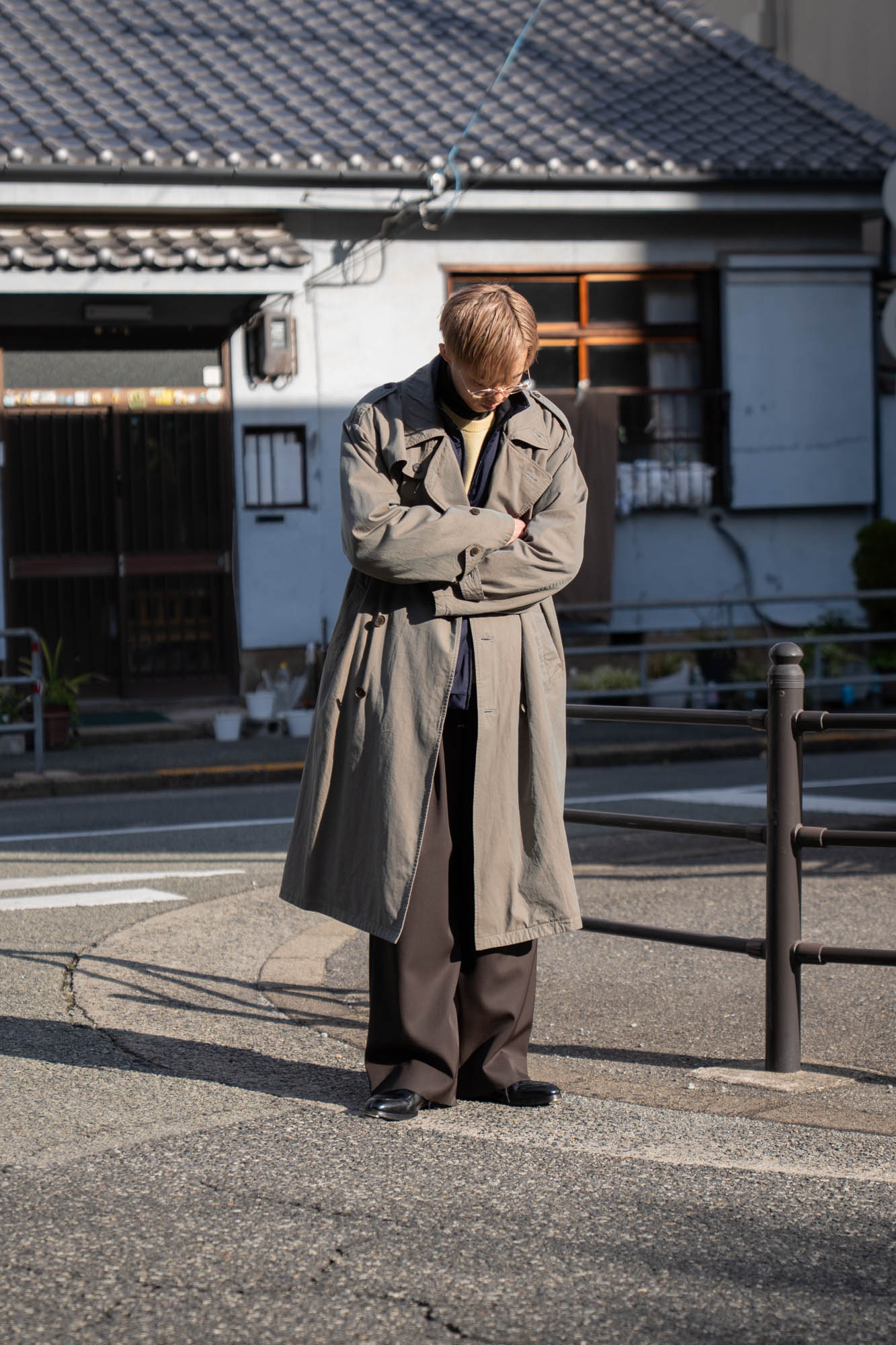 VINTAGE TRENCH COAT(ST.1374)