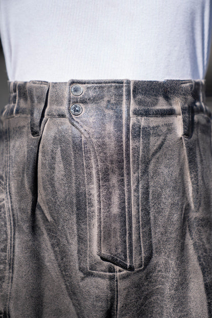 CRACKING COATED BANANA CUTTING PANTS .15