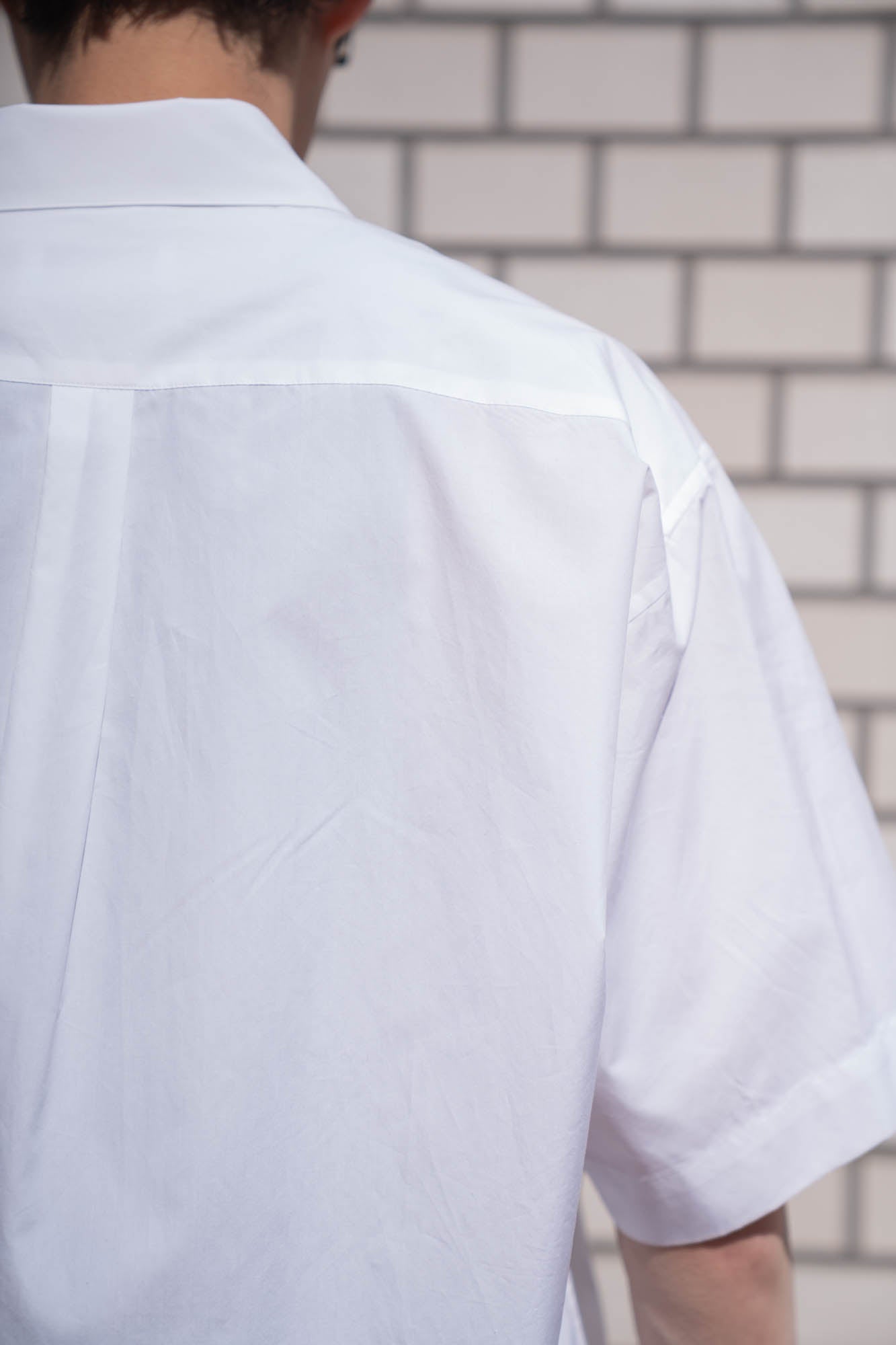 SUVIN COTTON OVERSIZED SS SHIRT(ST.1497)