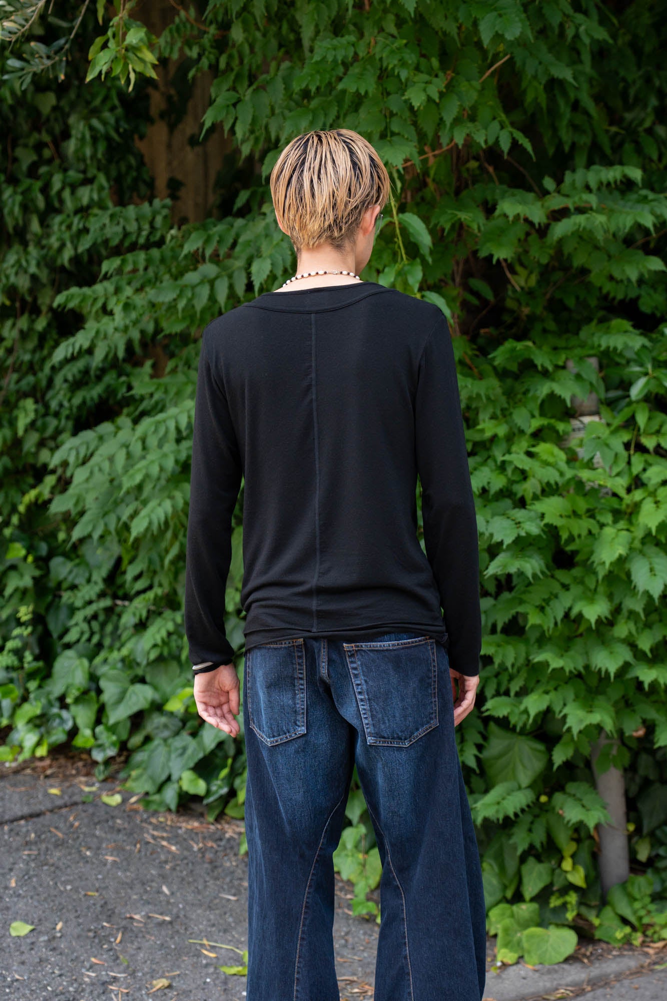 LAYERED HENLEY-NECK SHIRT .16