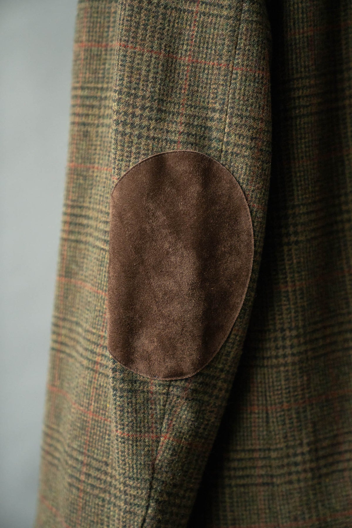 BRITISH TWEED OVERSIZED PEAK LAPEL JACKET(ST.1586)