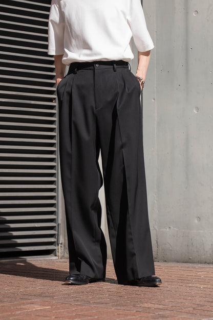 EASY LONG WIDE TROUSERS(ST.1610)