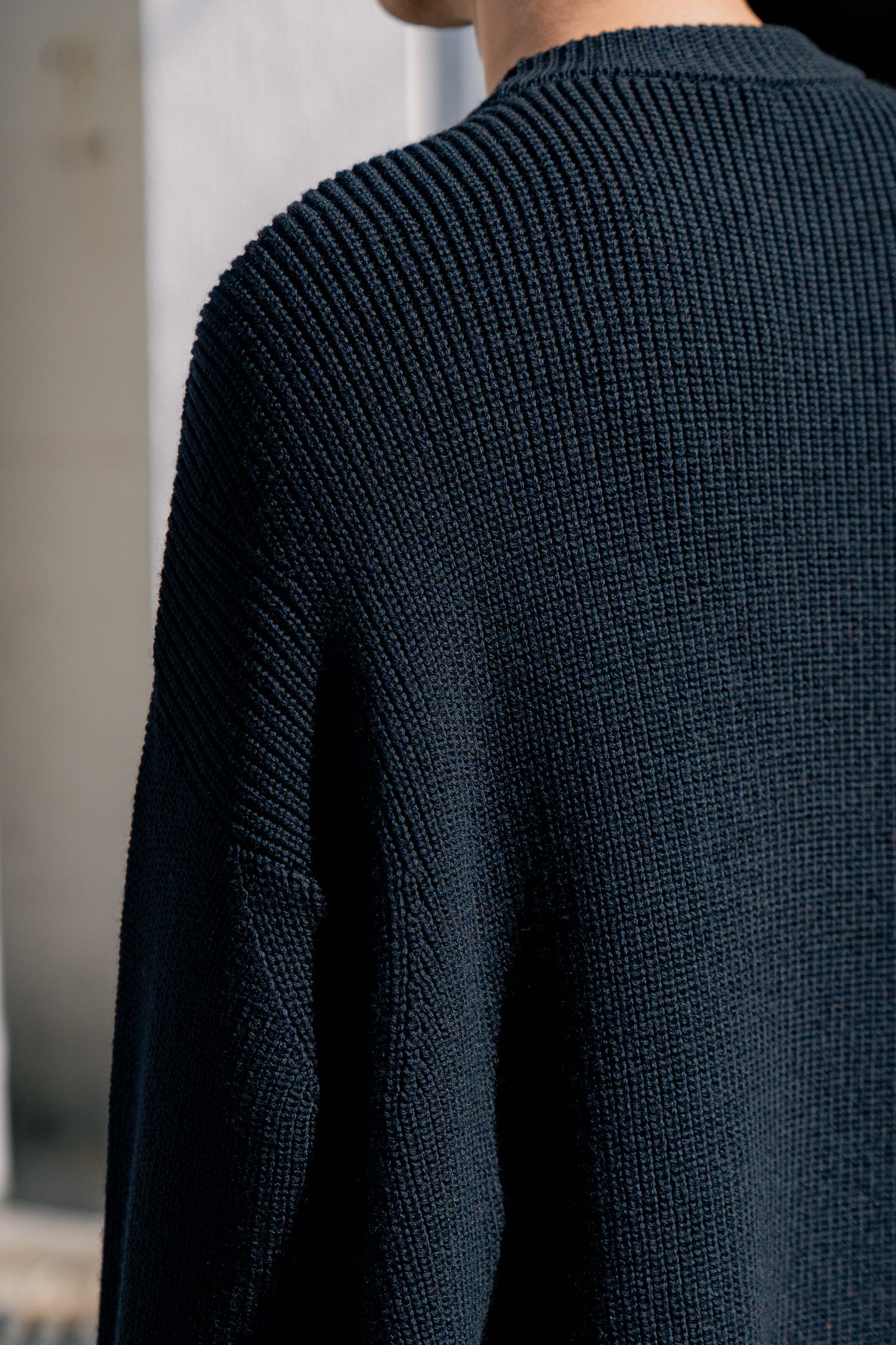 LOW GAUGE MERINO CREWNECK KNIT