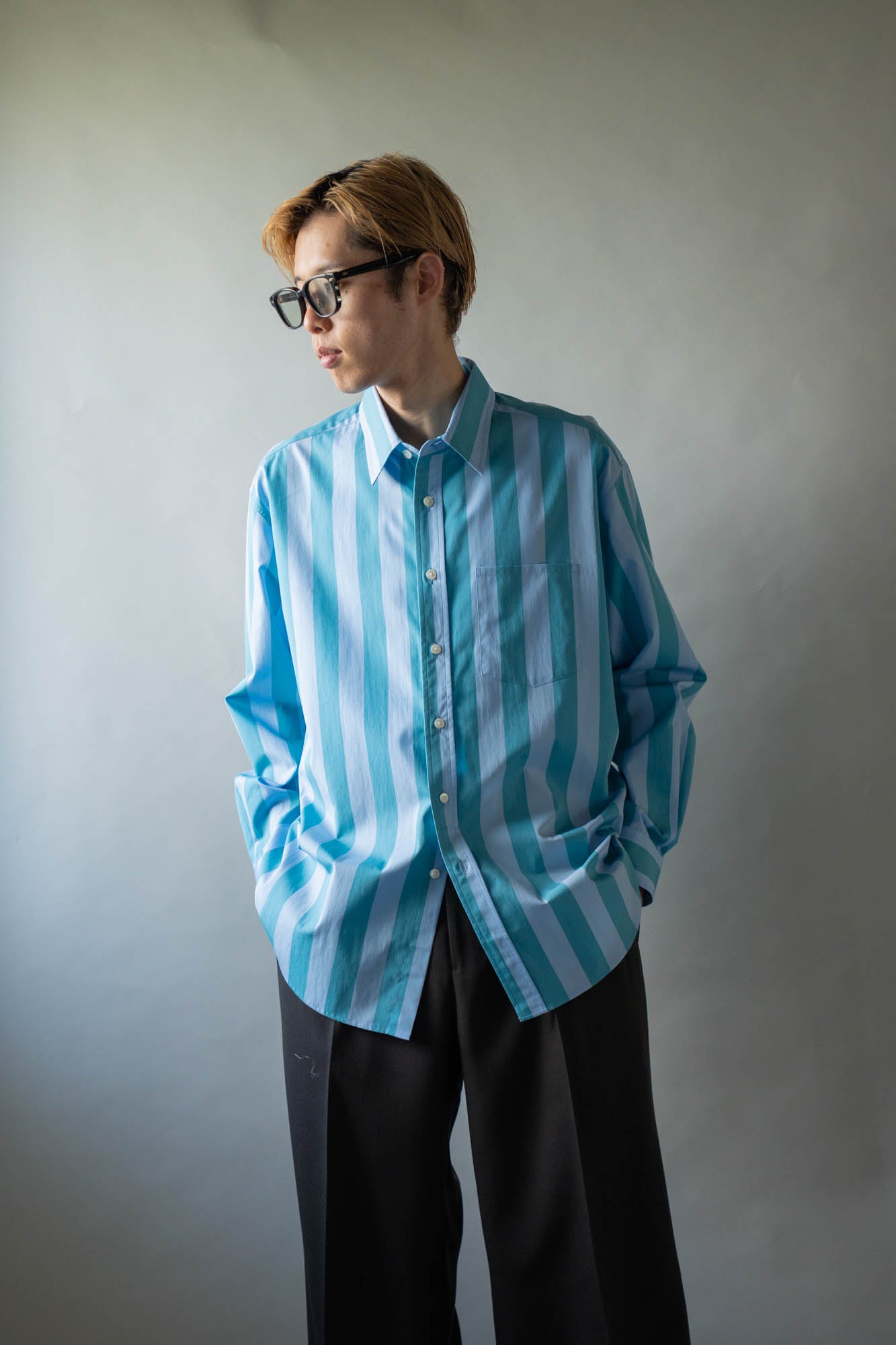 REGULAR COLLAR SHIRT-ST