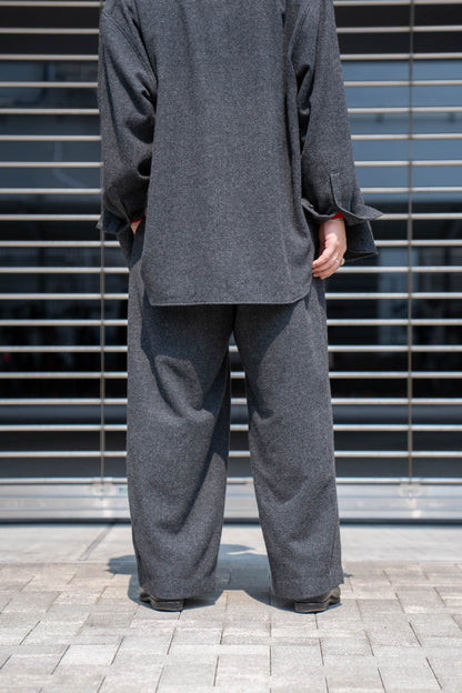 CASHMERE WIDE PANTS