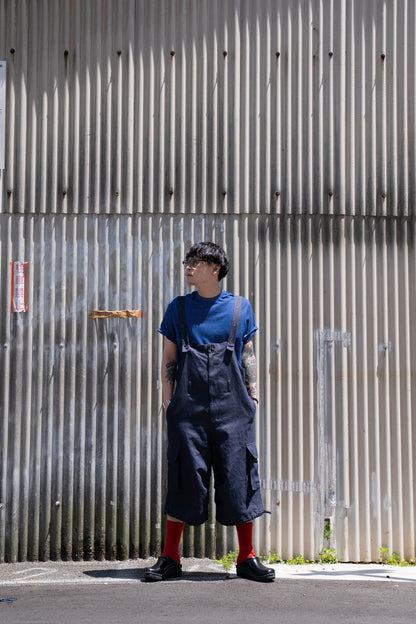 Short Denim Overall