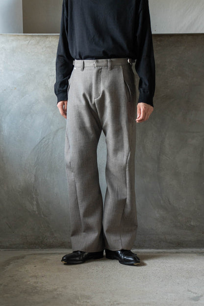 3D TWISTED TAILORED PANTS