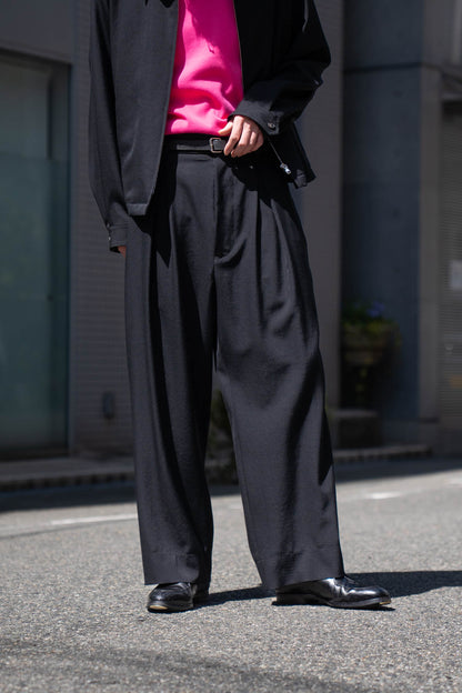 INVERTED PLEATS TROUSER