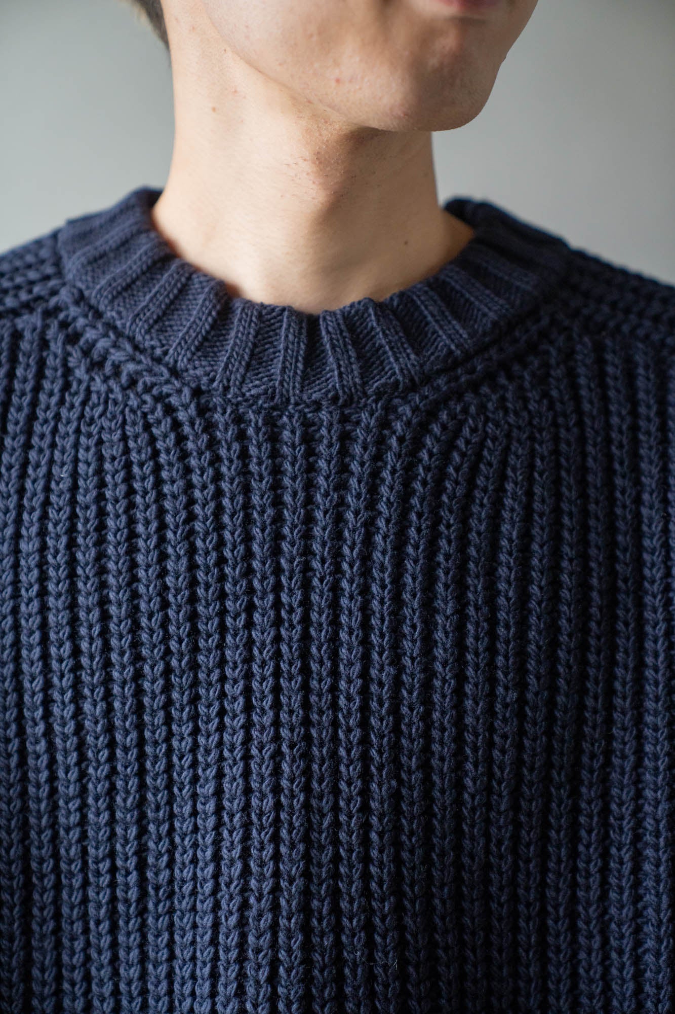 Belt. Slit Knit in Merinos d`Arles