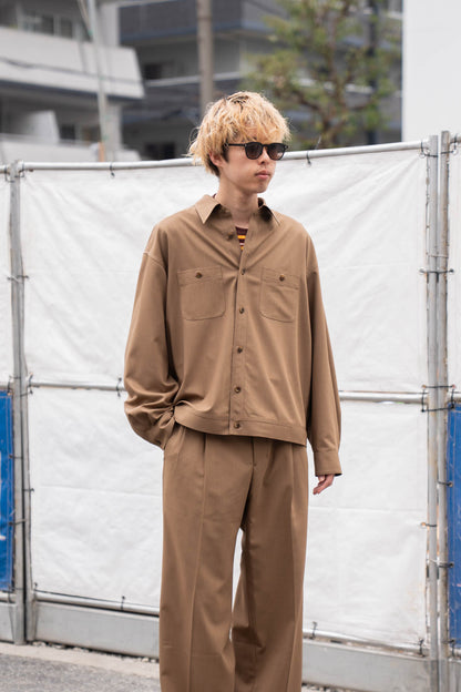 BOXY SHIRT BLOUSON
