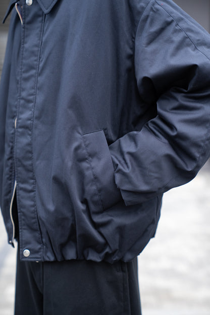 WIDE SQUARE ZIP UP DOWN JACKET