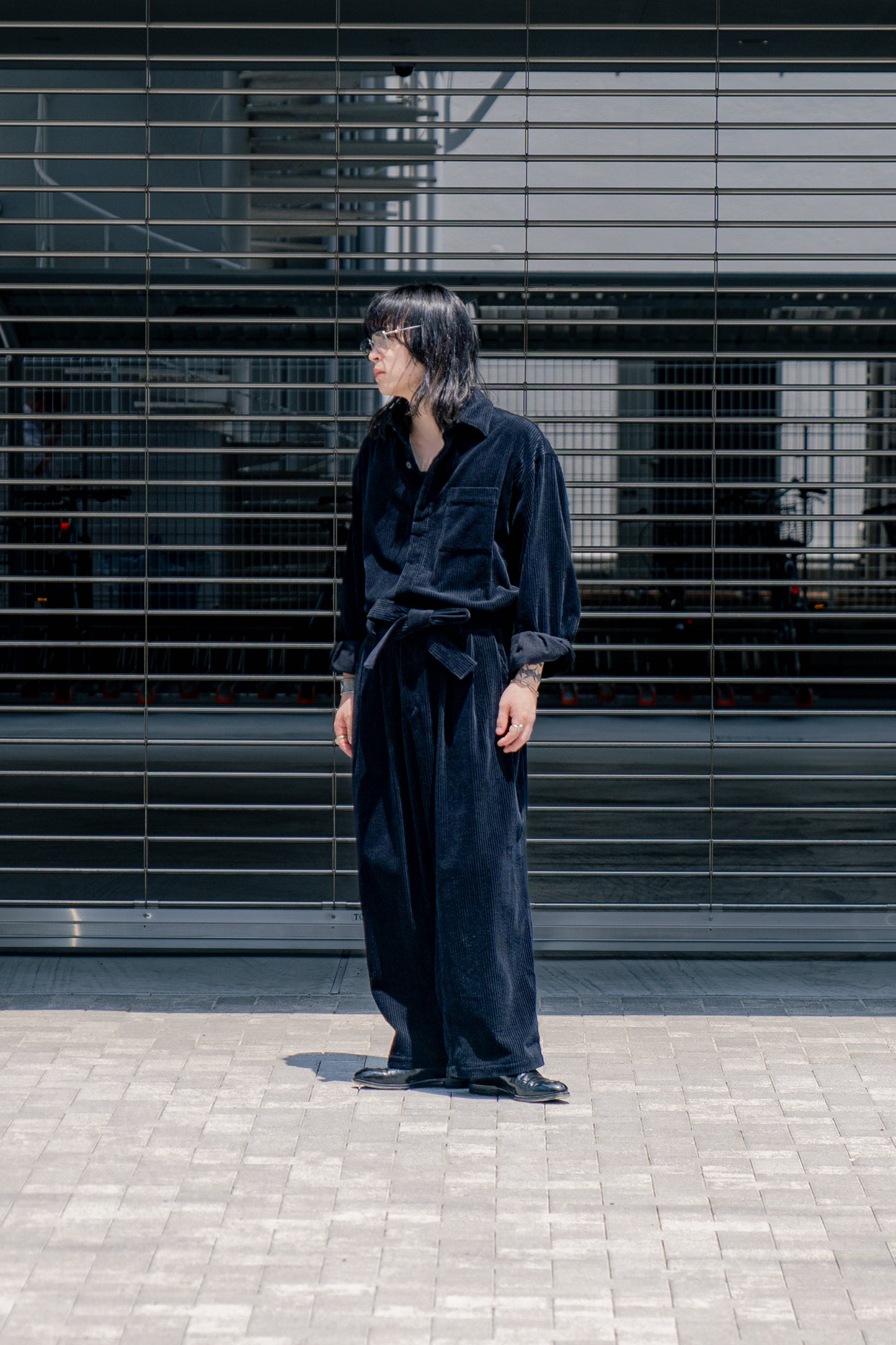 Wide Corduroy Jumpsuit