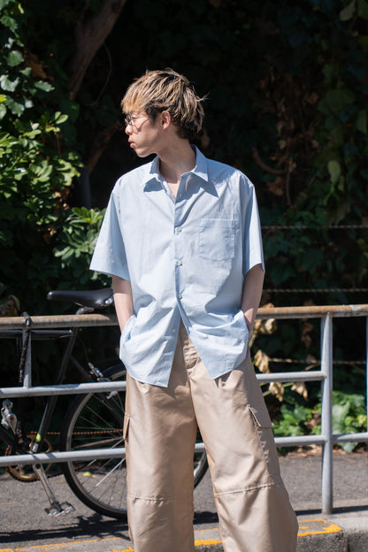 SUVIN COTTON OVERSIZED SS SHIRT(ST.1497)