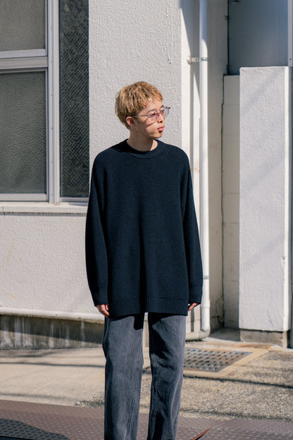 LOW GAUGE MERINO CREWNECK KNIT