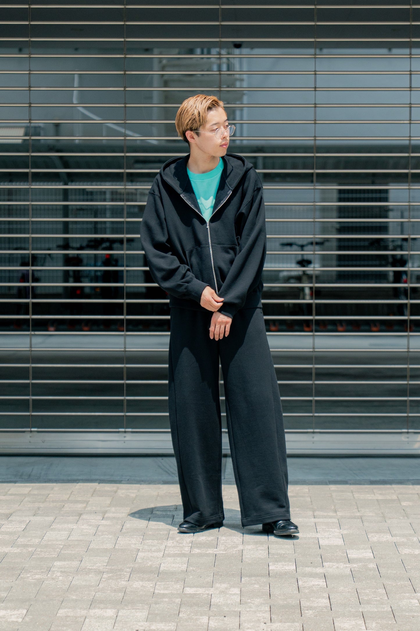 YAK/COTTON SWEAT ZIP HOODY(ST.1287)