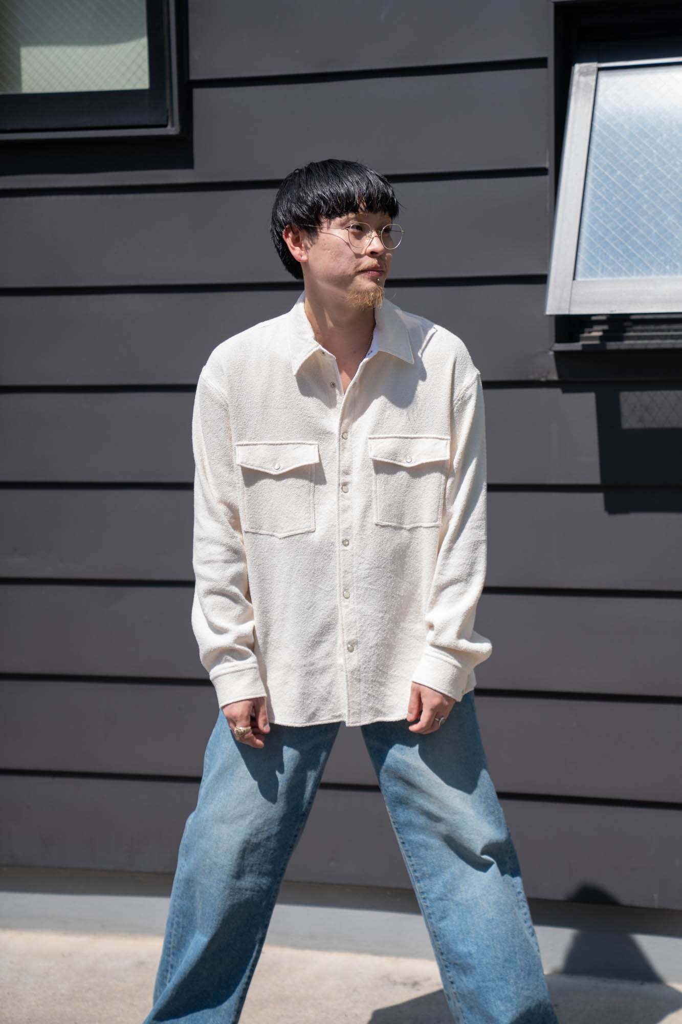 TOWEL WRAP WORK SHIRT