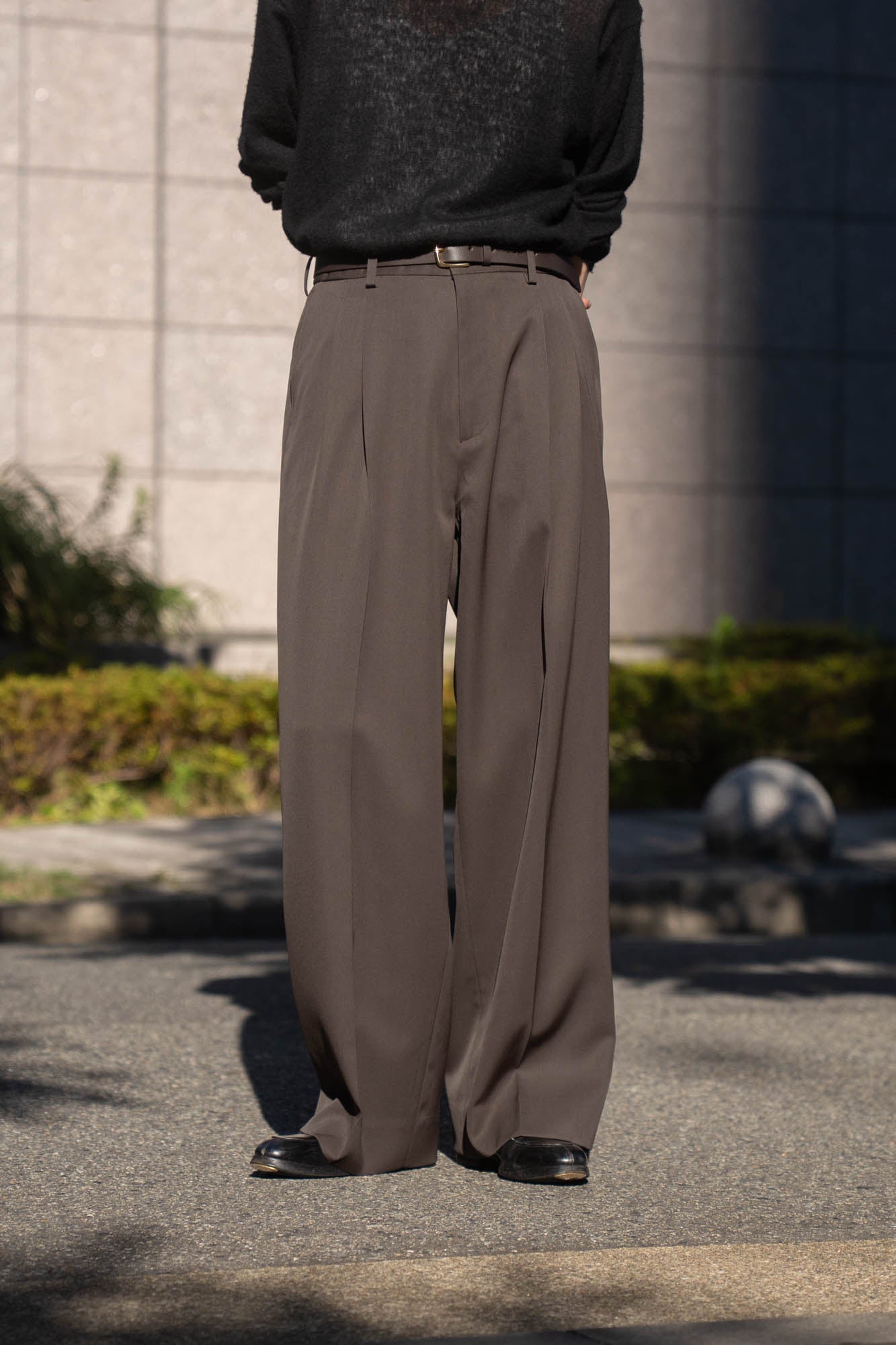 EASY LONG WIDE TROUSERS(ST.1610)