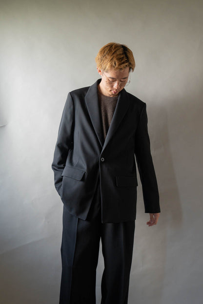 MODIFIED SHAWL-COLLAR JACKET