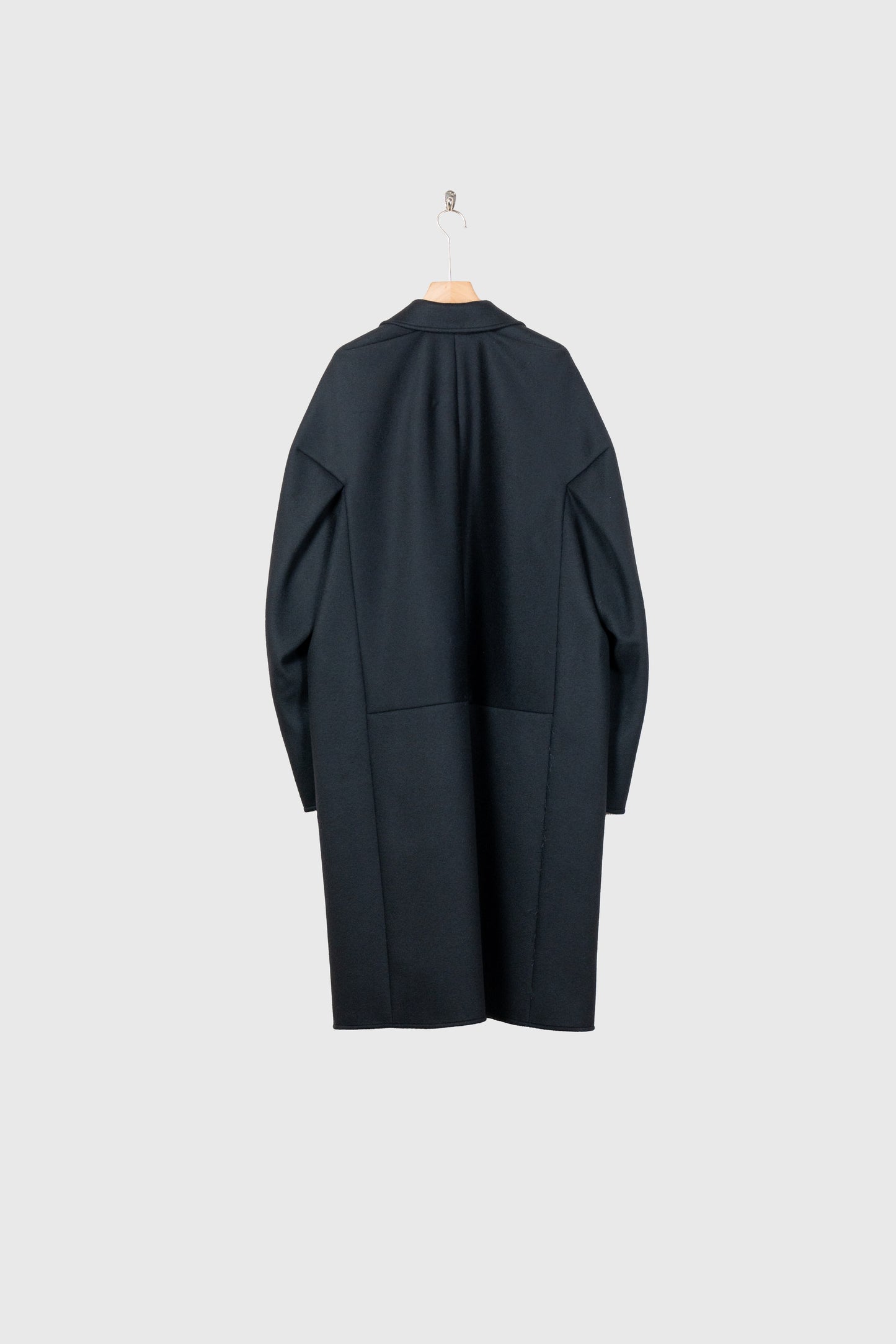 SOUTIEN COLLAR OVERCOAT IN DOUBLE FACE BEAVER