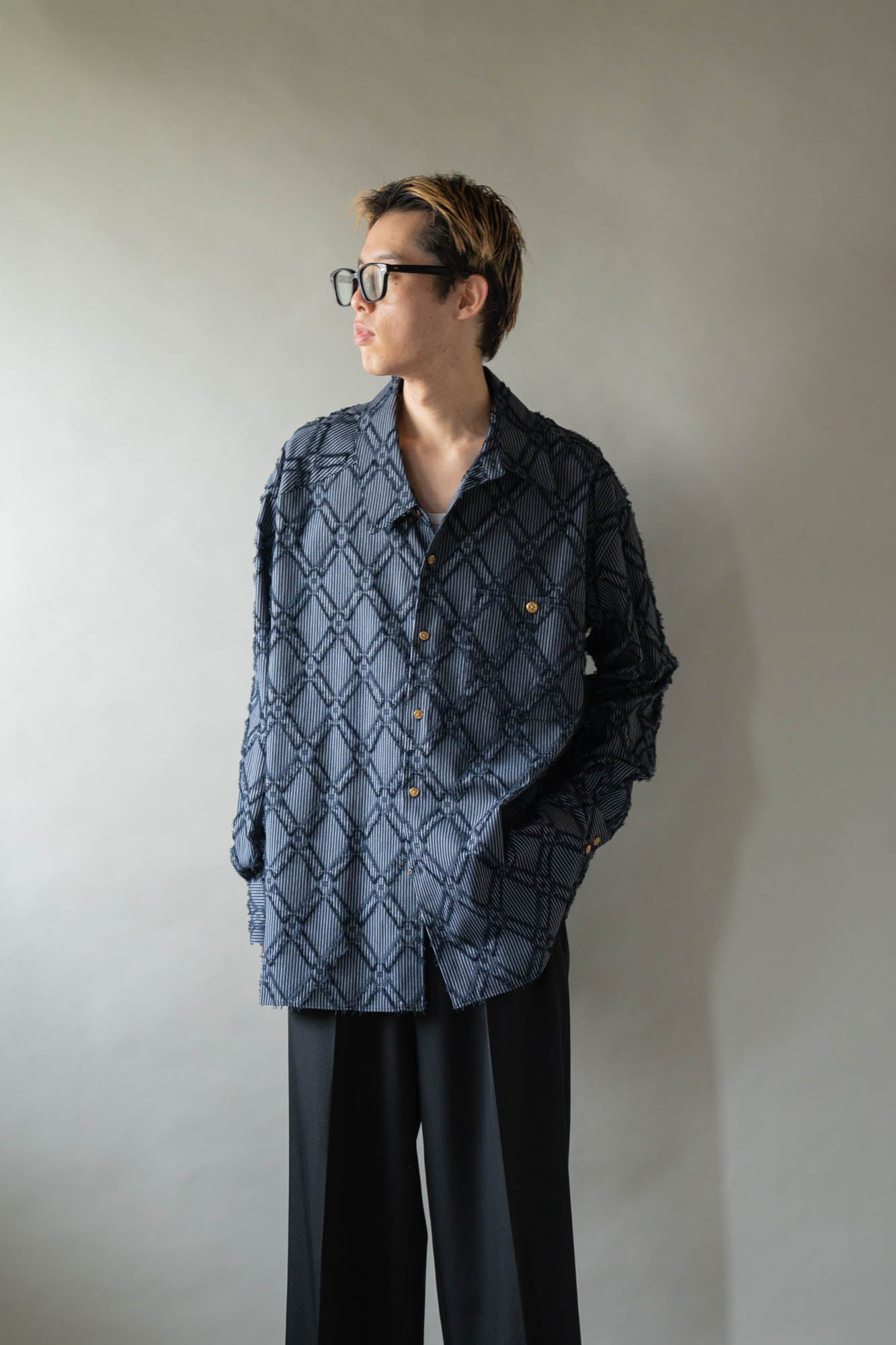 Harlequin Slip Off Shirt
