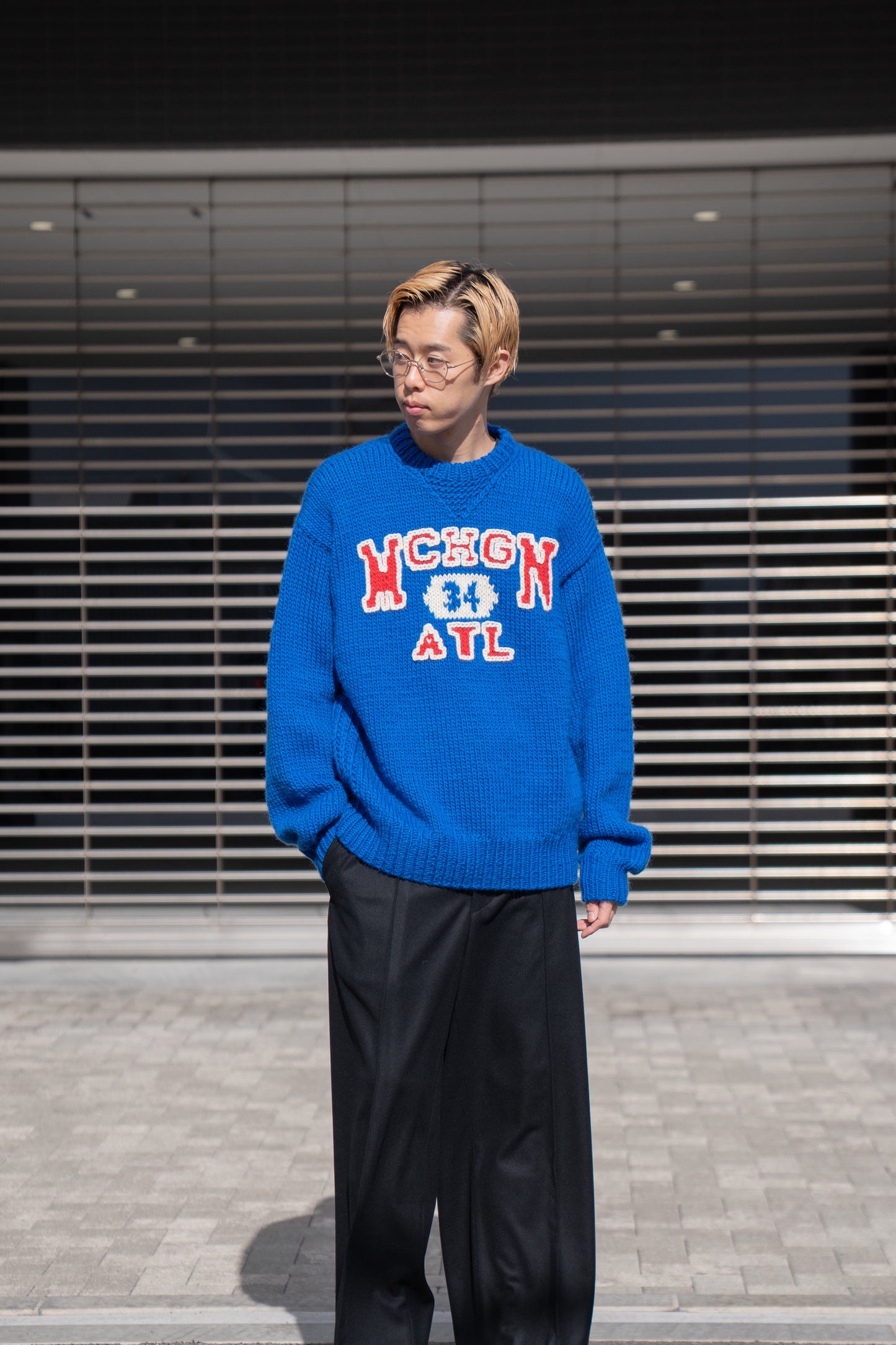 HAND KNITTING SWAETSHIRT