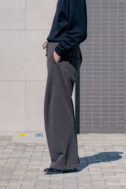 3D TWISTED LOUNGE WIDE PANTS