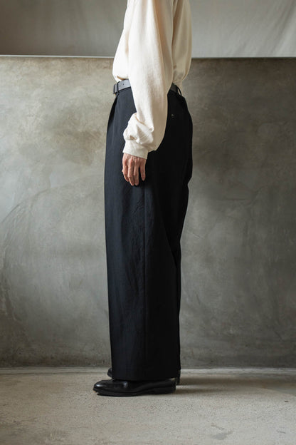 Wool Gabardine Trousers