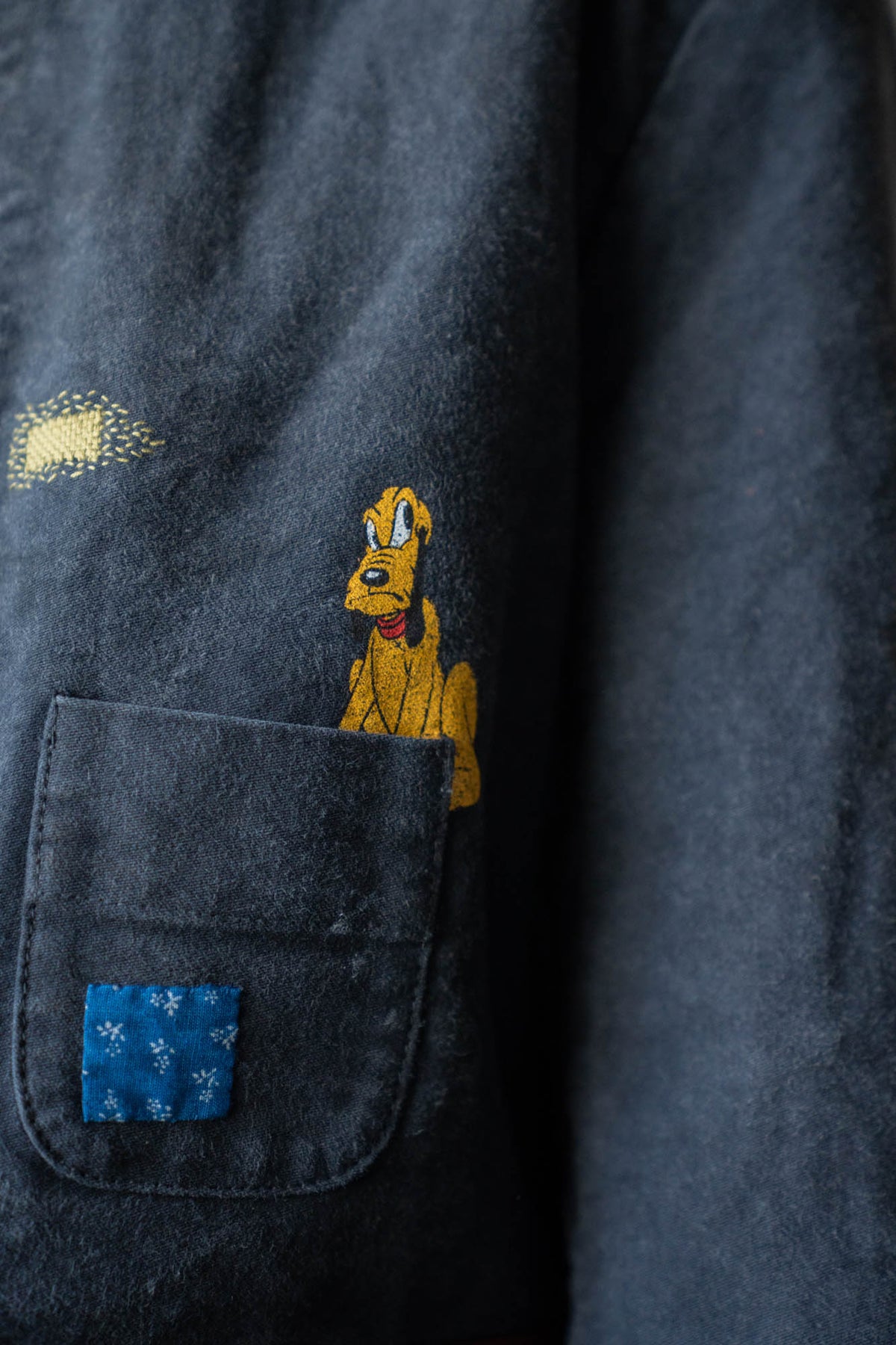 Vintage-finished work jacket