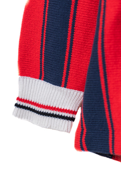 Knitting Long Sleeve Soccer Jersey